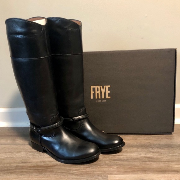 Frye Shoes - NIB Frye Melissa Tall Black Boots